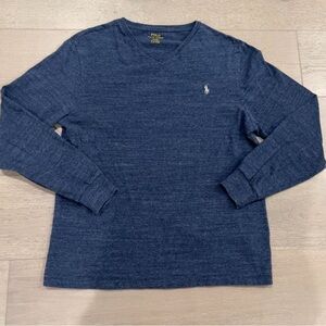 Polo by Ralph Lauren Men's Navy Long Sleeve Tee